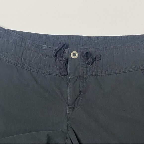 Nike Black Activewear Capri Drawstring Cuffed Cargo Pants Women's Size Medium - Picture 15 of 16